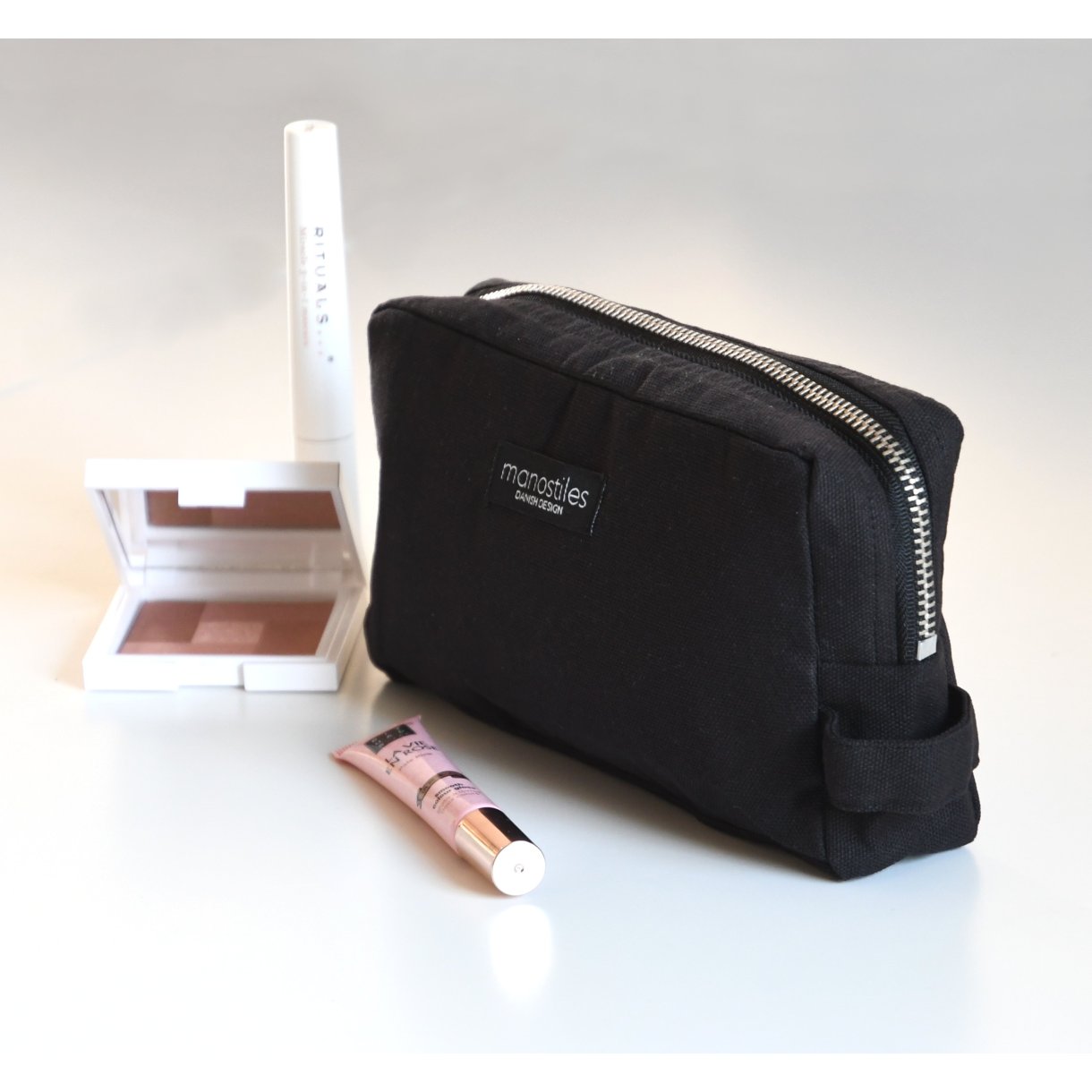 Makeup pung - Sort - Manostiles Danish Design