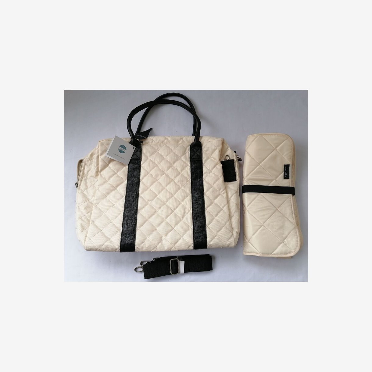 Pusletaske - Lys Creme - Manostiles Danish Design
