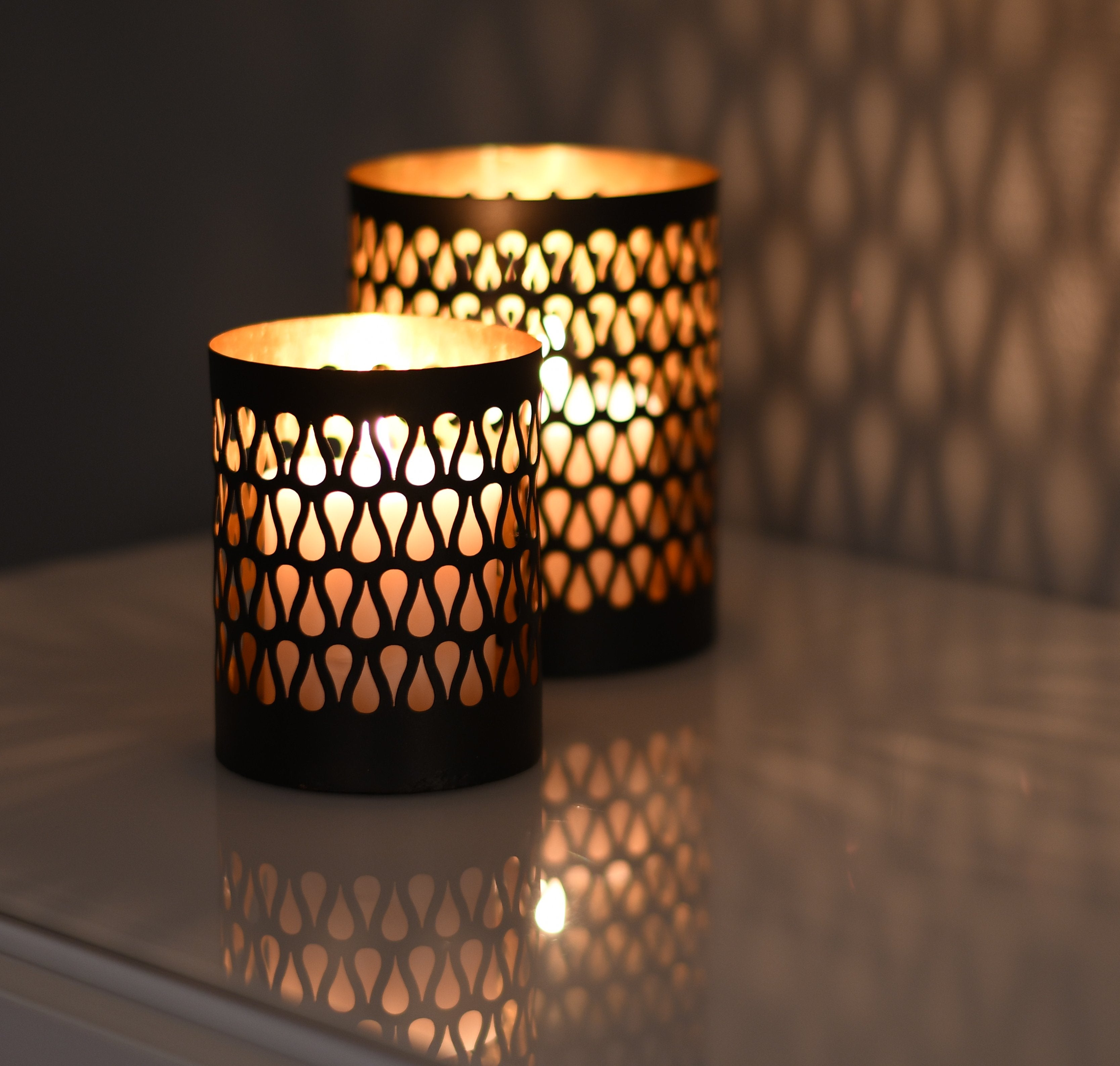 Lysestage - Guld - Manostiles Danish Design