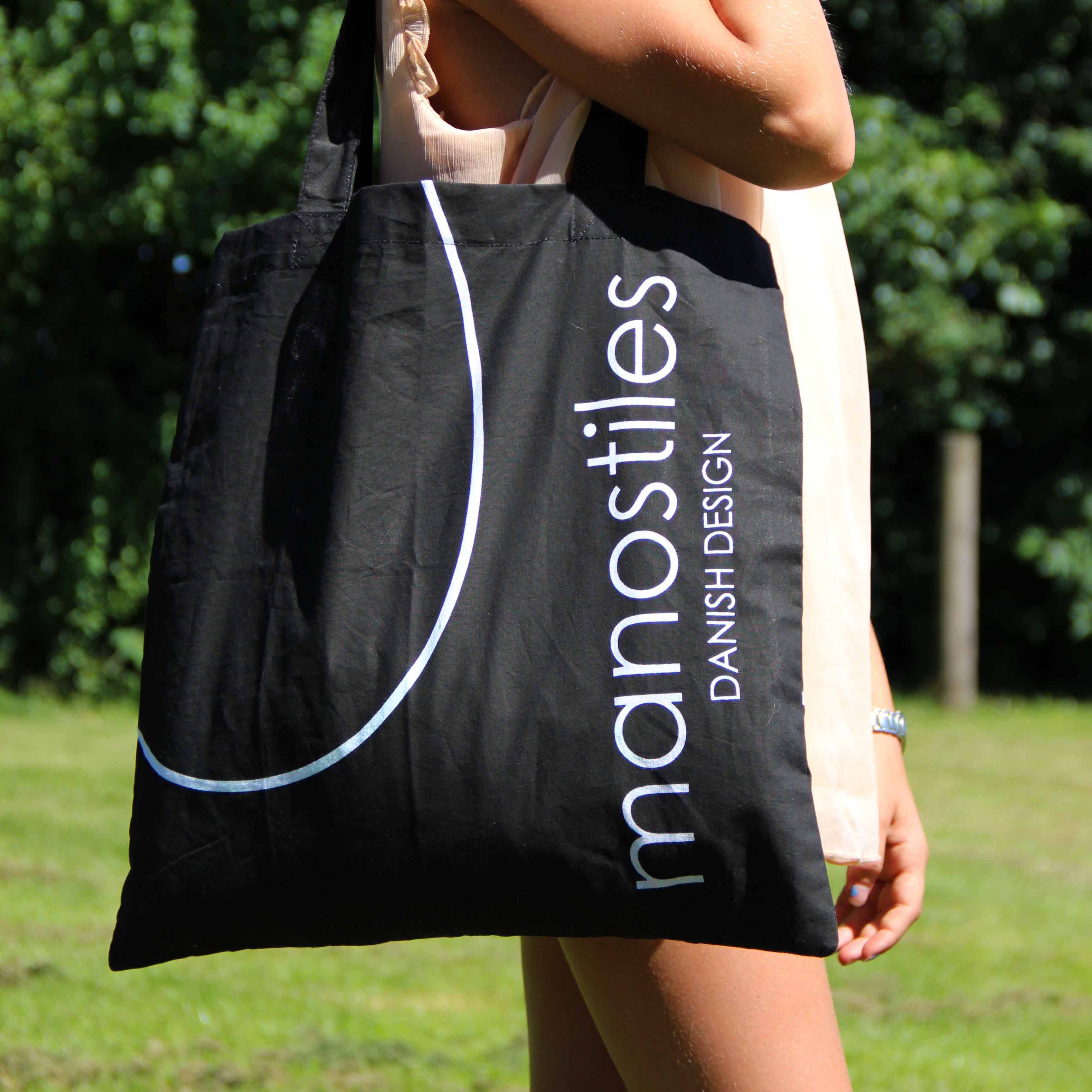 Indkøbsnet - Sort - Manostiles Danish Design