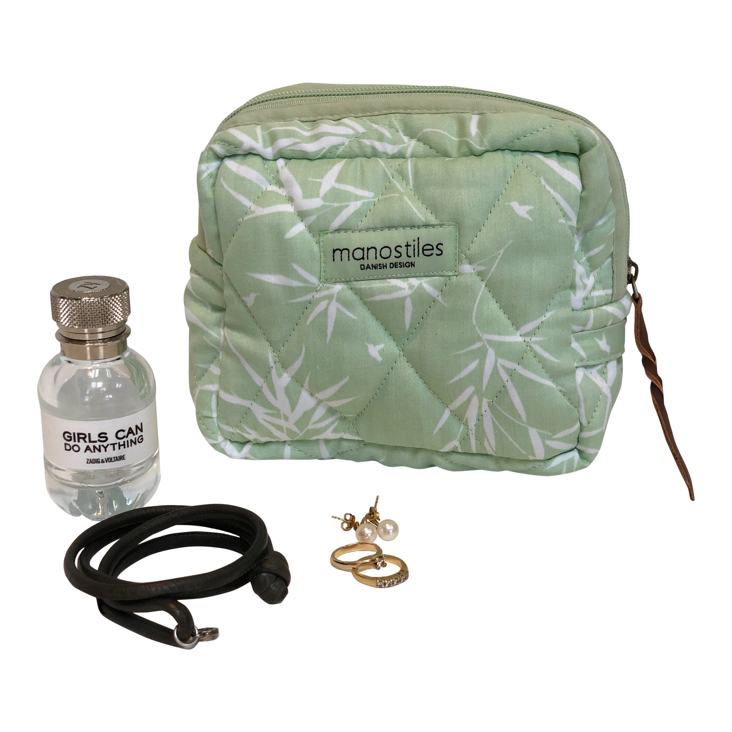Toilettaske - Soft matcha, Nordic Zen - Manostiles Danish Design