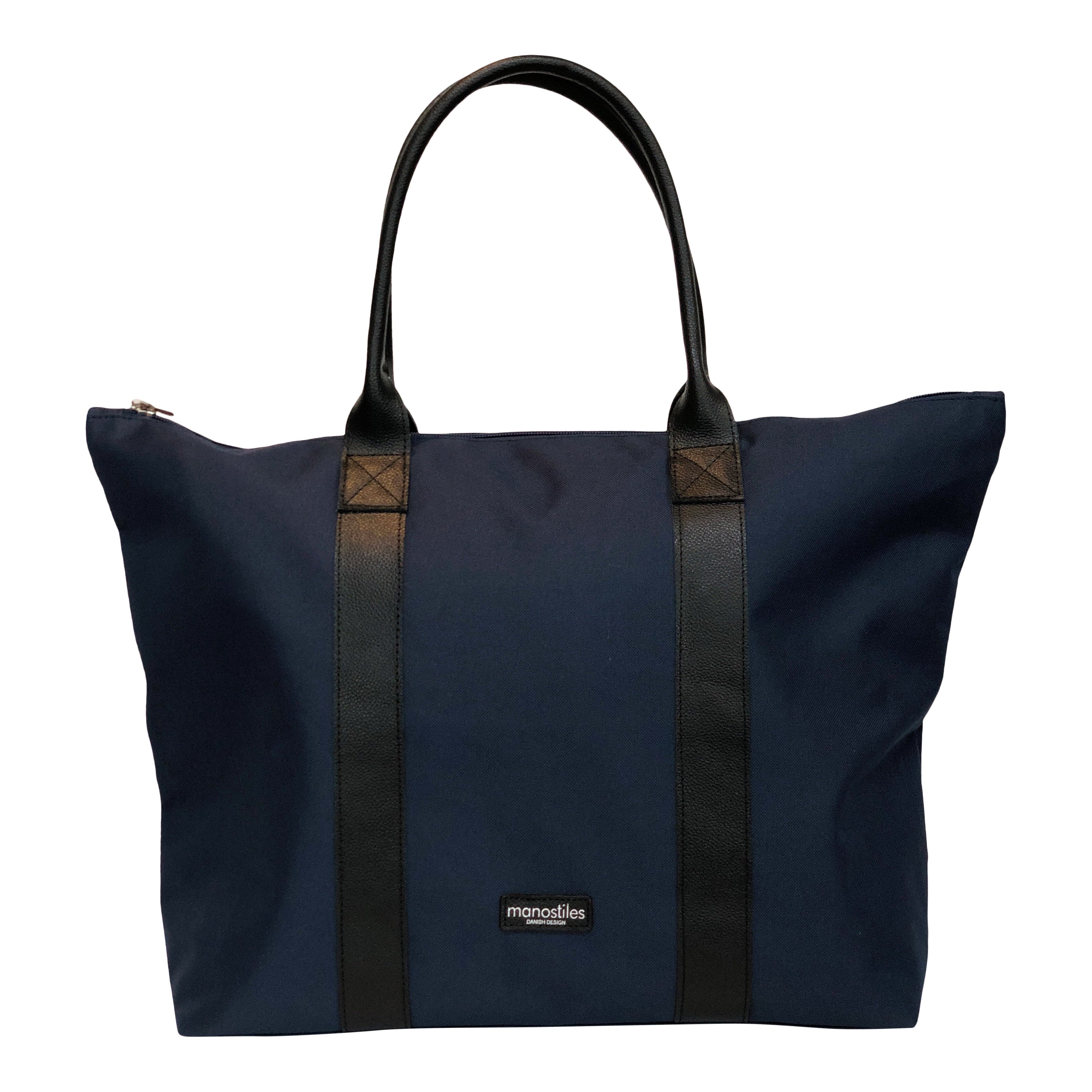 Shopper taske - Kongeblå - Manostiles Danish Design 
