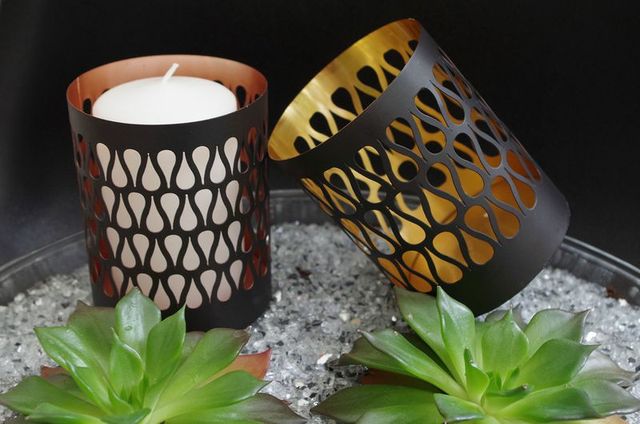 Lysestage - Guld - Manostiles Danish Design 